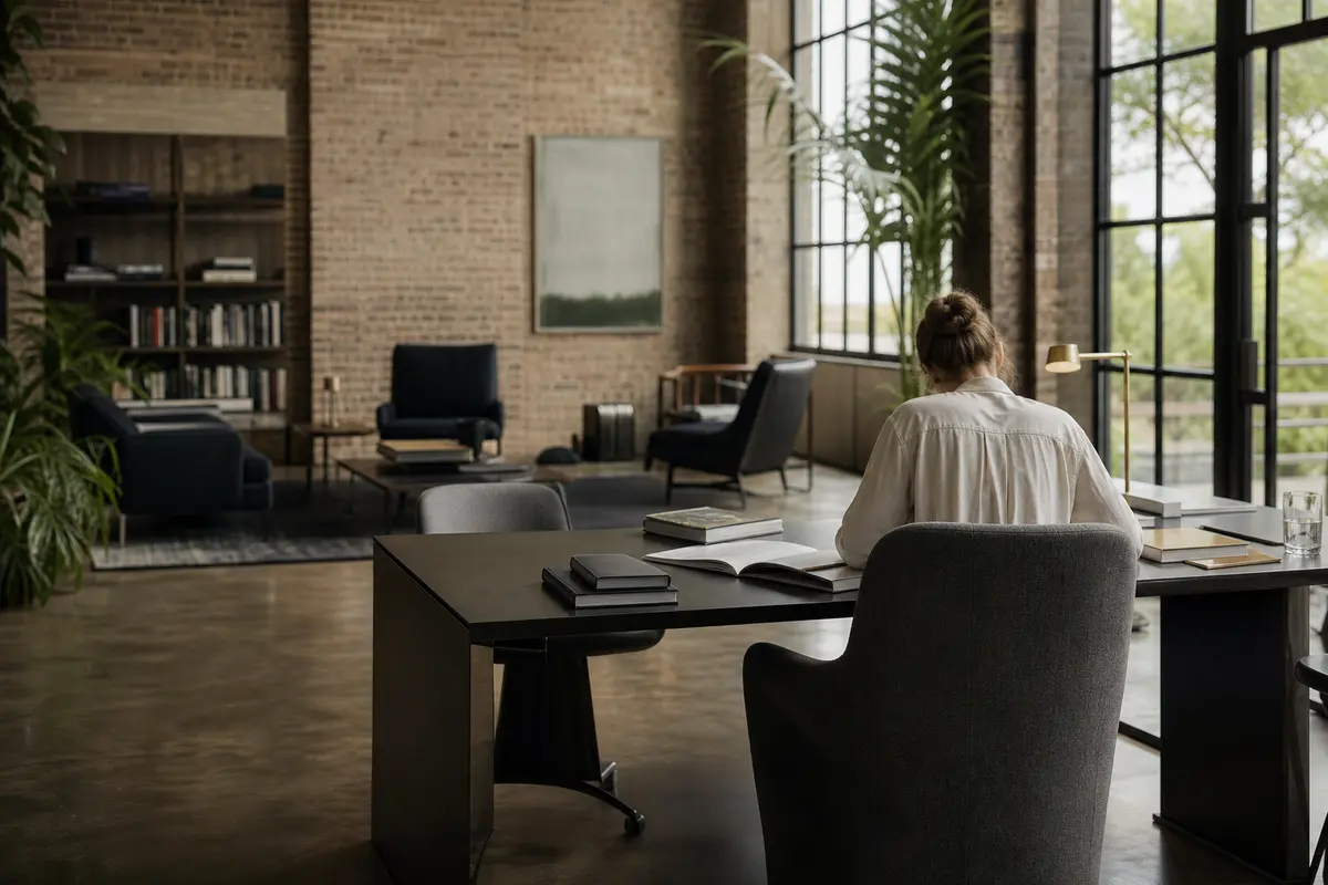 Editorial marketing planning scene for Reputation & Reviews in Woodmere, Louisiana