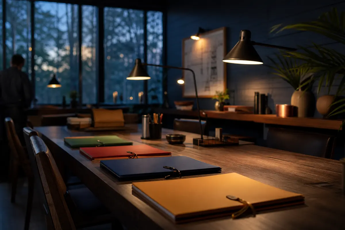 Editorial platform planning scene for Dedicated Hosting in Gorham, Maine