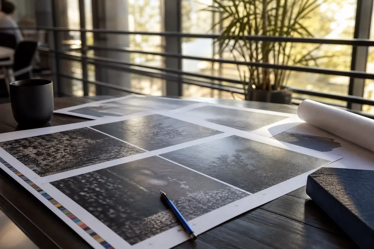 Editorial marketing planning scene for Legal News in Adelphi, Maryland