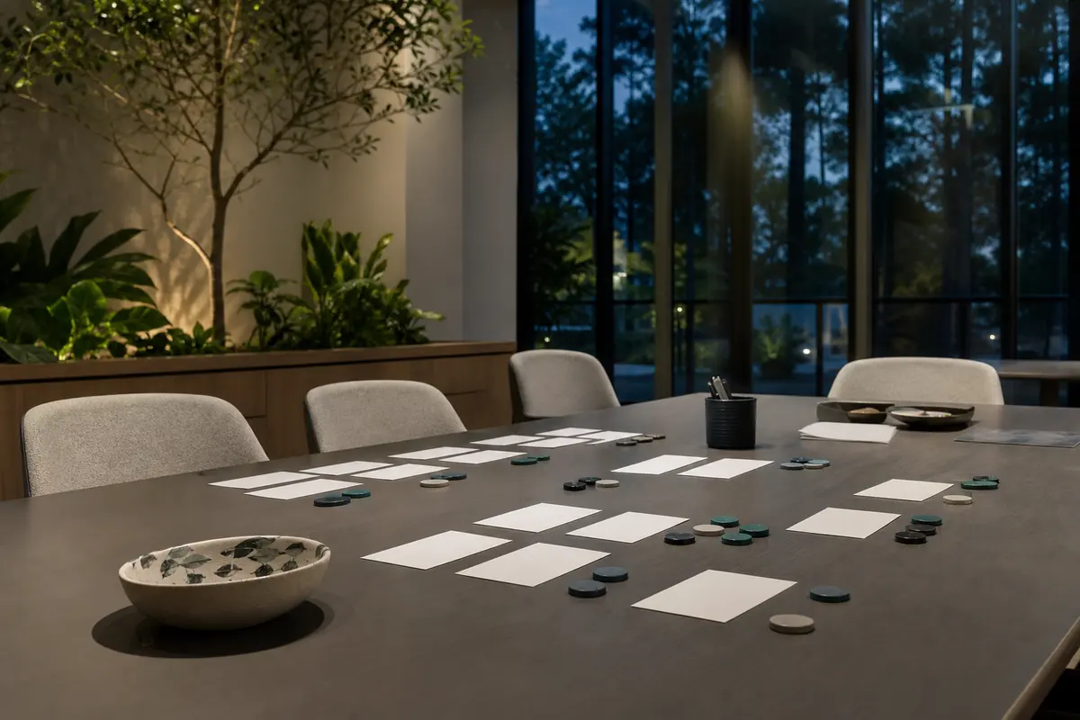 Editorial platform planning scene for ROI Dashboard in Adelphi, Maryland