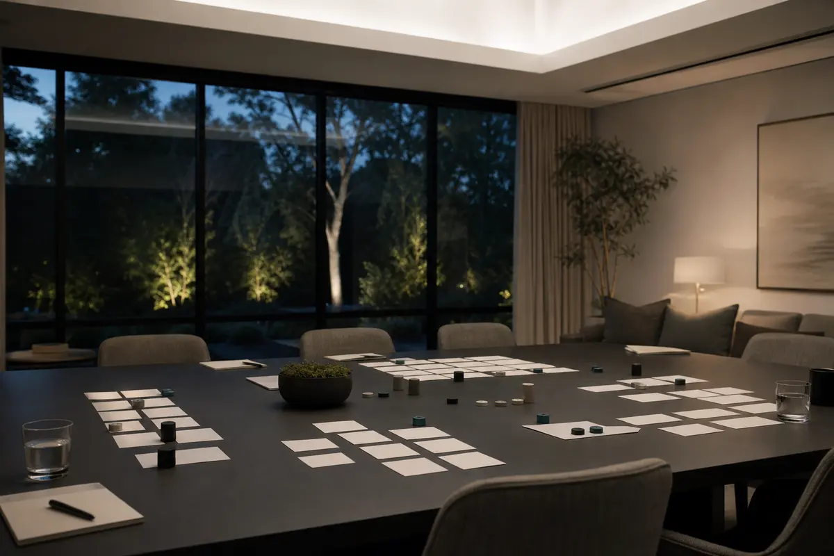 Editorial platform planning scene for Dedicated Hosting in Bel Air, Maryland