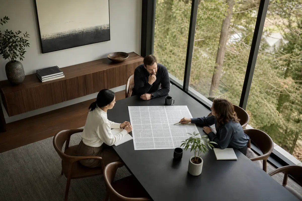 Editorial marketing planning scene for Local Service Ads in Beltsville, Maryland