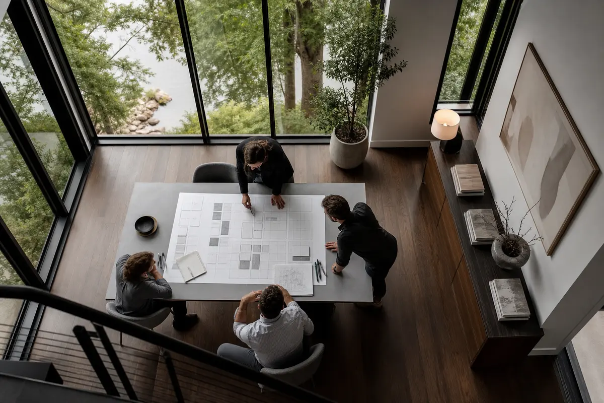 Editorial marketing planning scene for Brunswick, Maryland