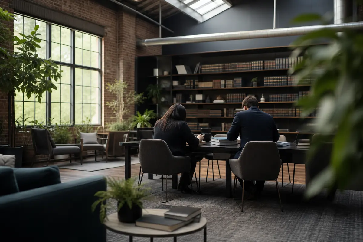 Editorial marketing planning scene for Catonsville, Maryland