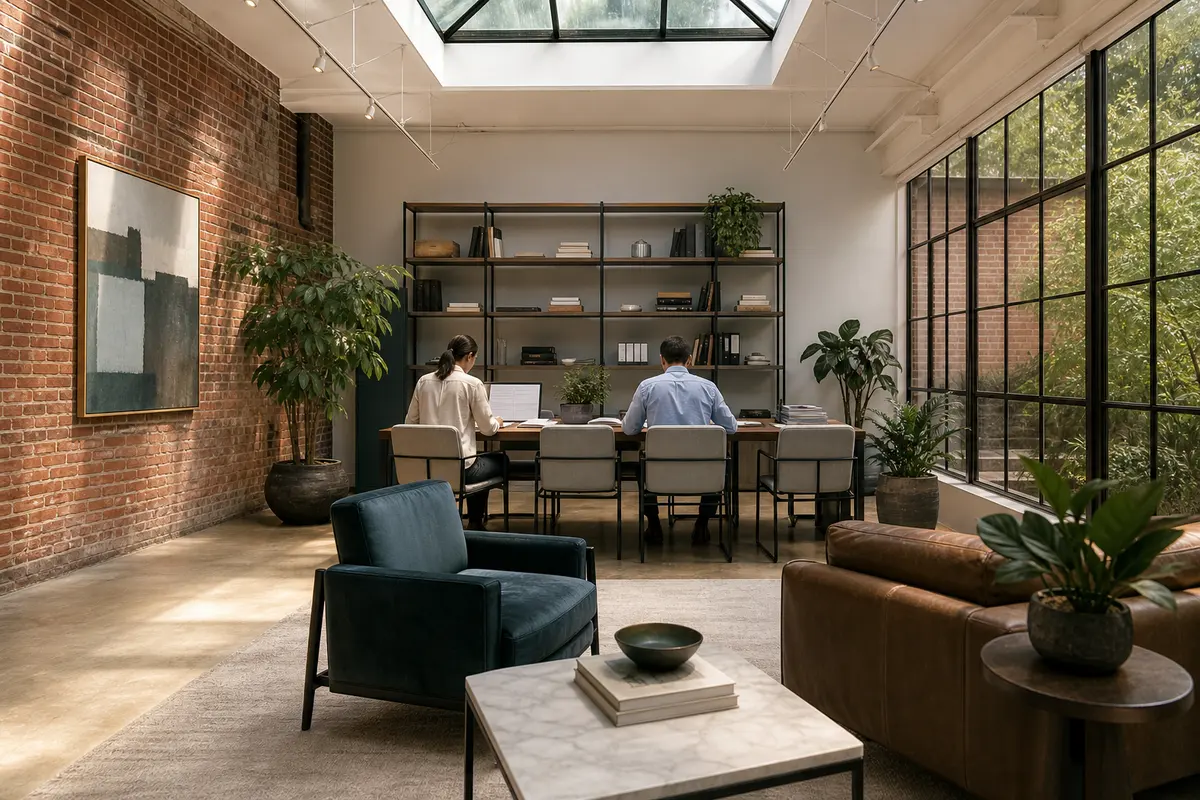 Editorial marketing planning scene for Programmatic SEO in Chevy Chase, Maryland