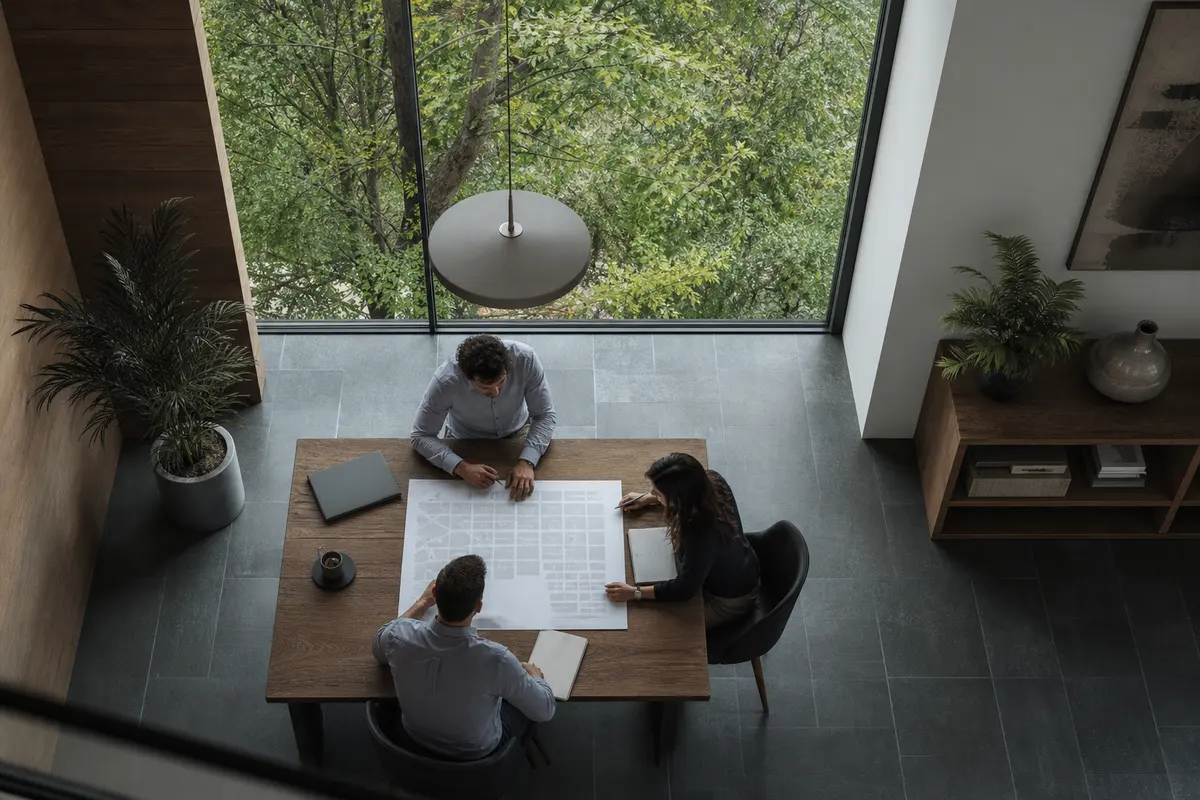 Editorial marketing planning scene for Legal News in Chillum, Maryland