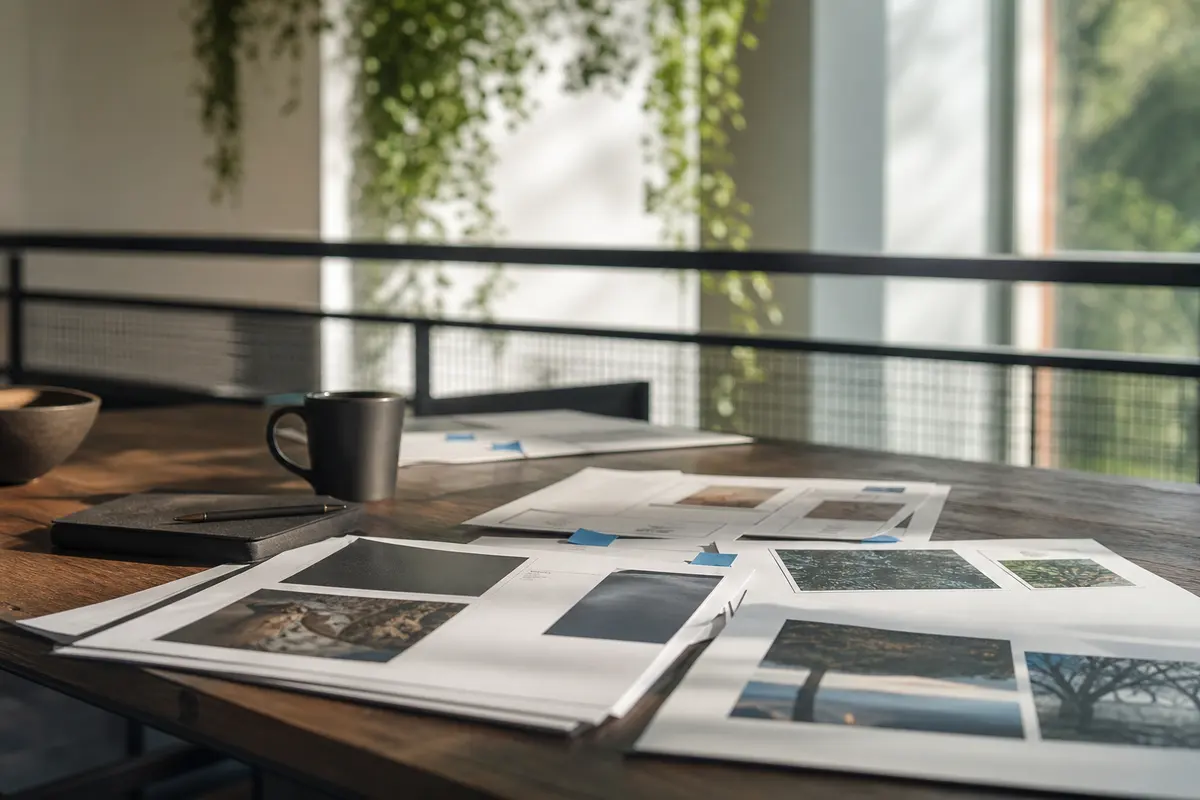 Editorial marketing planning scene for Legal News in Columbia, Maryland