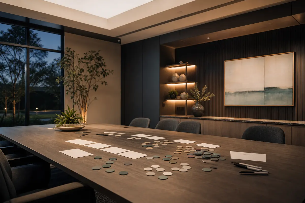 Editorial platform planning scene for Custom Software in Columbia, Maryland