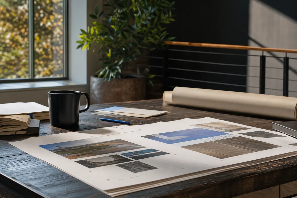 Editorial marketing planning scene for Local Service Ads in Fairland, Maryland