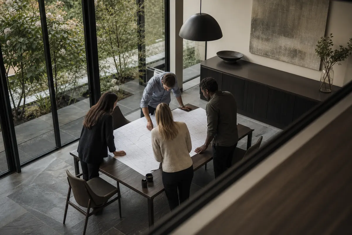 Editorial marketing planning scene for Reputation & Reviews in Germantown, Maryland