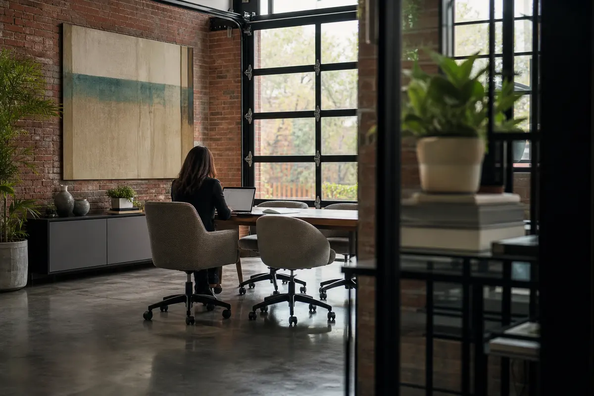 Editorial marketing planning scene for AI SEO in Hillcrest Heights, Maryland