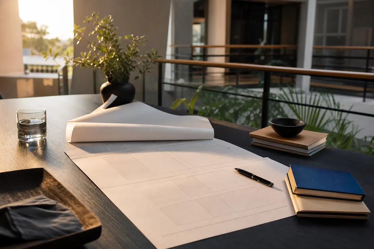 Editorial marketing planning scene for Legal News in La Plata, Maryland