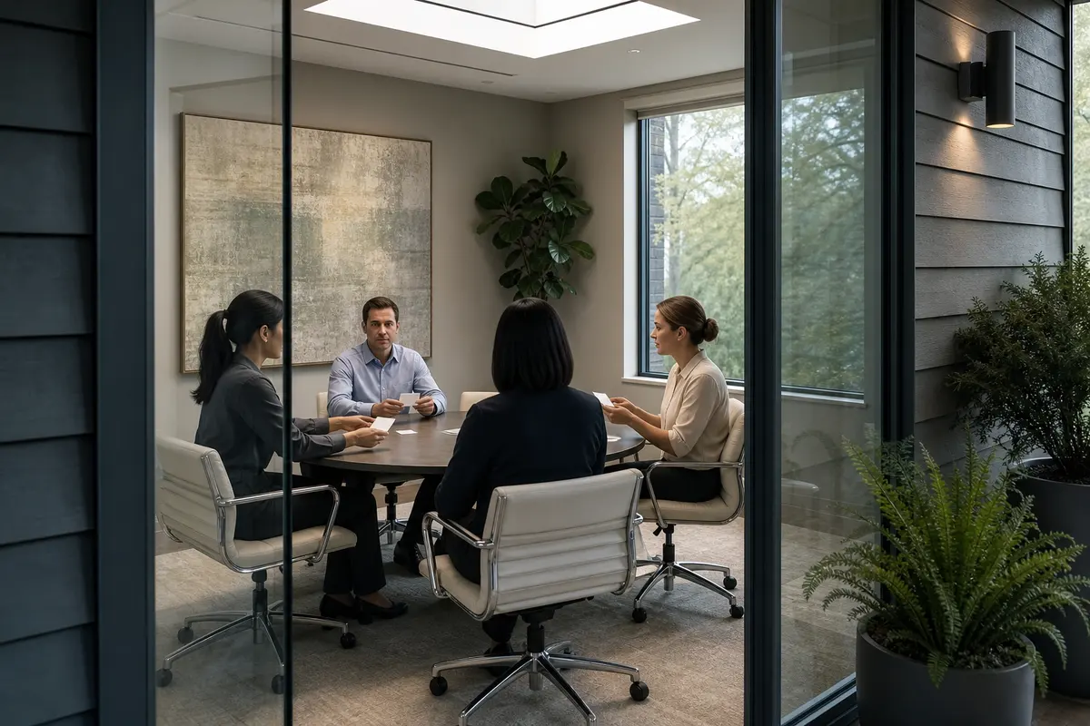 Editorial intake planning scene for Lead Attribution in Lexington Park, Maryland