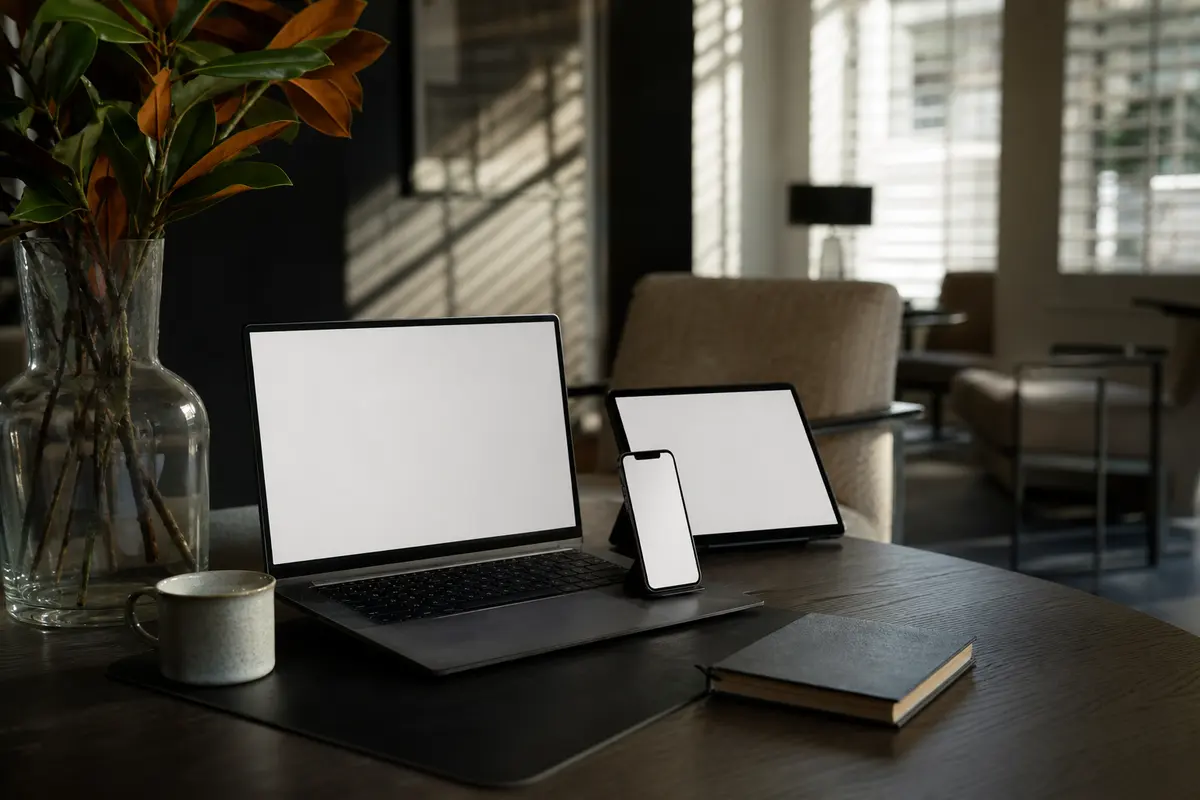 Editorial intake planning scene for AI Answering in Marlton, Maryland