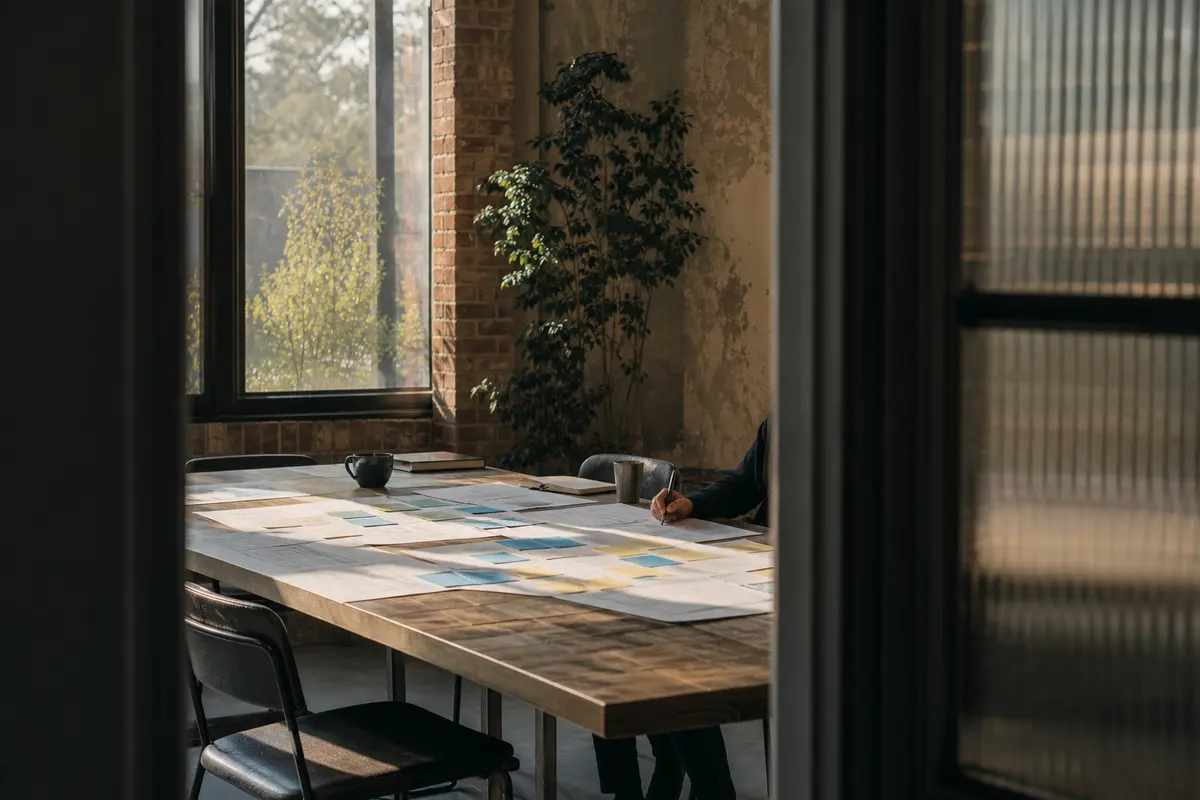 Editorial marketing planning scene for Reputation & Reviews in Mayo, Maryland
