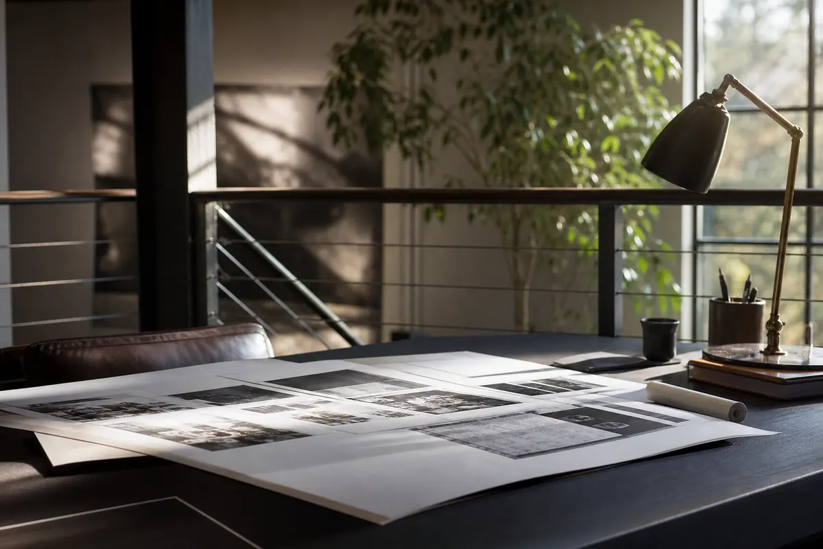 Editorial marketing planning scene for Randallstown, Maryland
