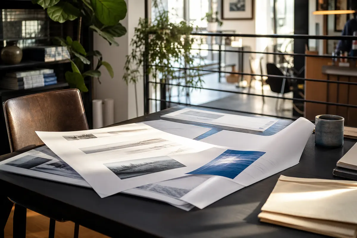 Editorial marketing planning scene for Legal News in Rossville, Maryland