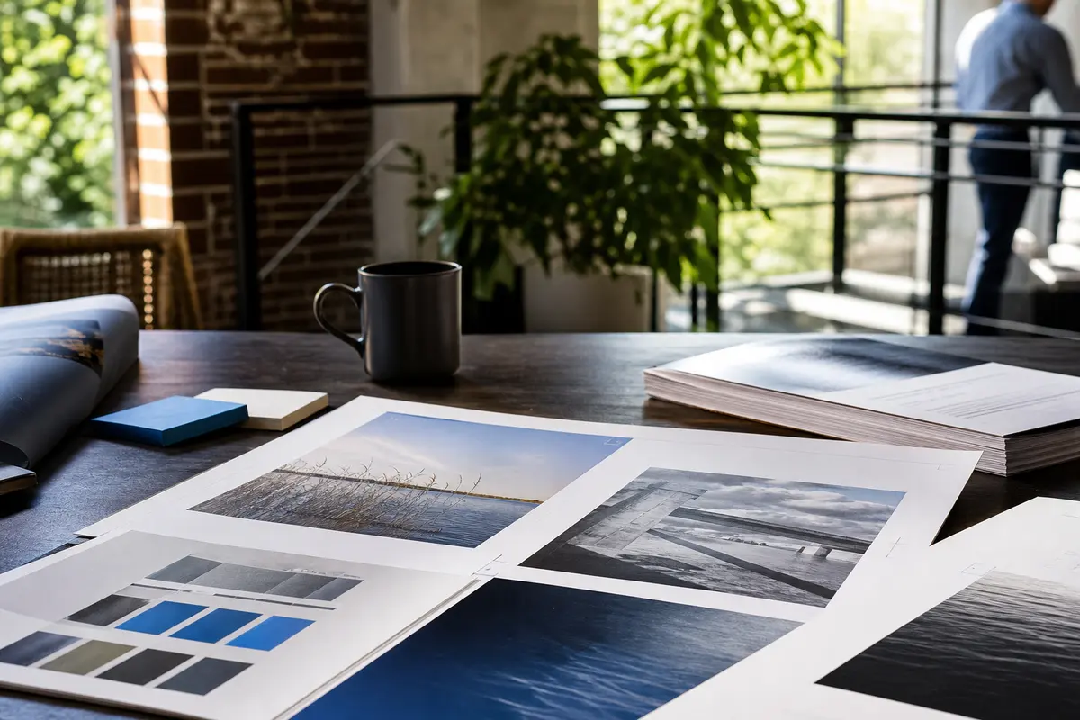 Editorial marketing planning scene for Severn, Maryland