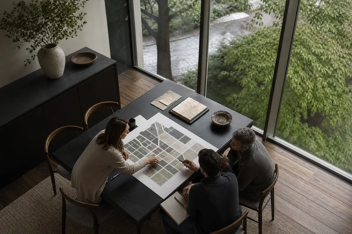 Editorial marketing planning scene for Programmatic SEO in Silver Spring, Maryland