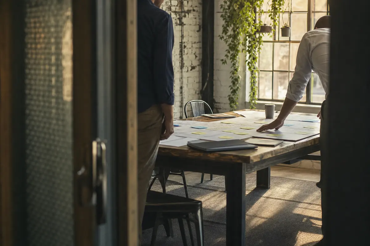 Editorial marketing planning scene for Spring Ridge, Maryland