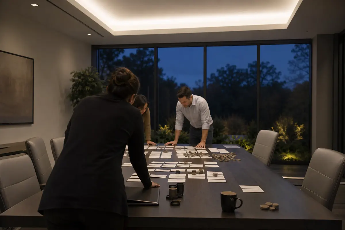 Editorial platform planning scene for Custom Software in Summerfield, Maryland