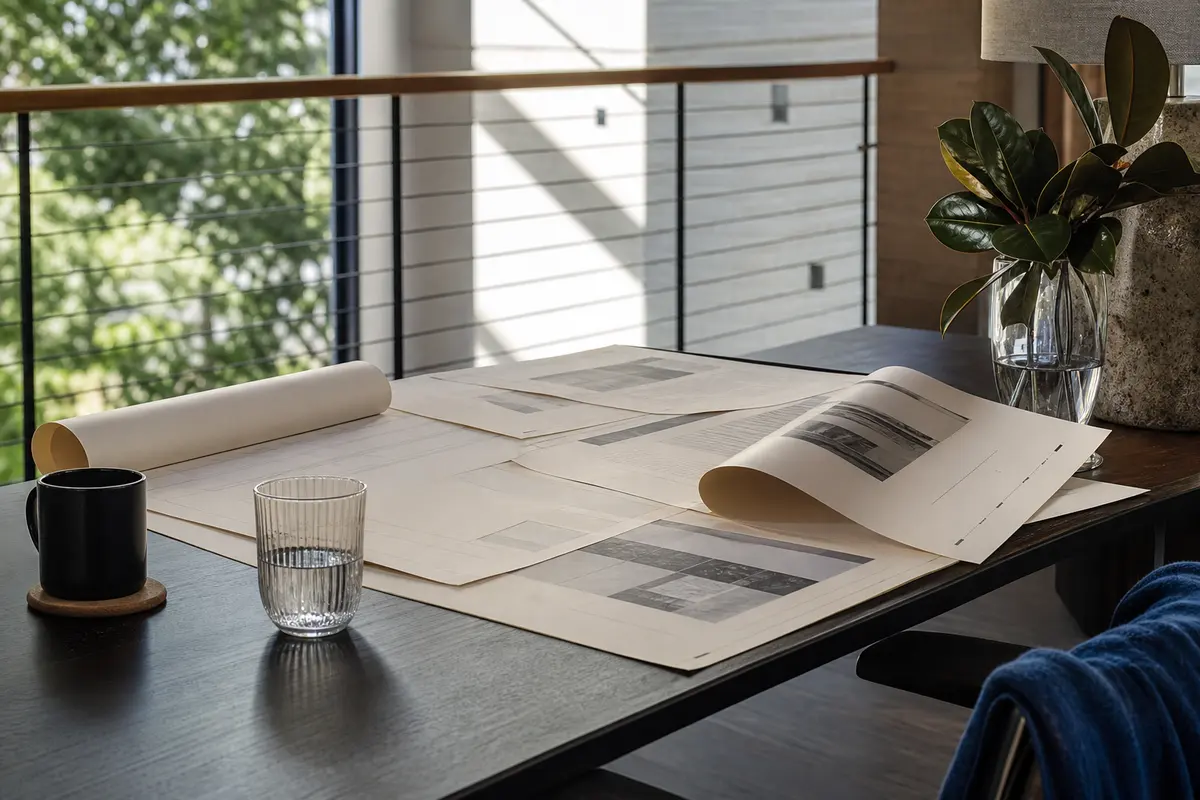 Editorial marketing planning scene for Timonium, Maryland