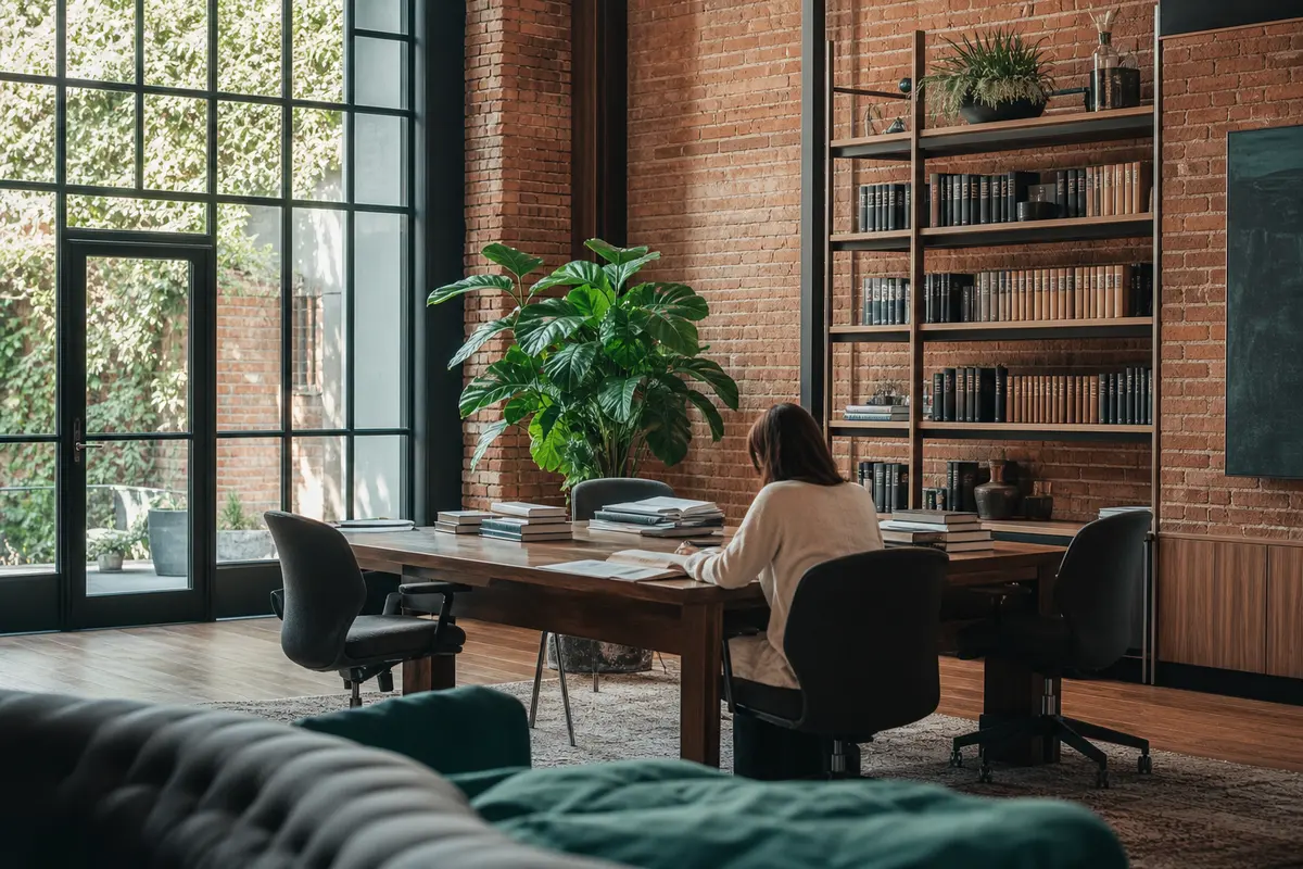 Editorial marketing planning scene for Abington, Massachusetts