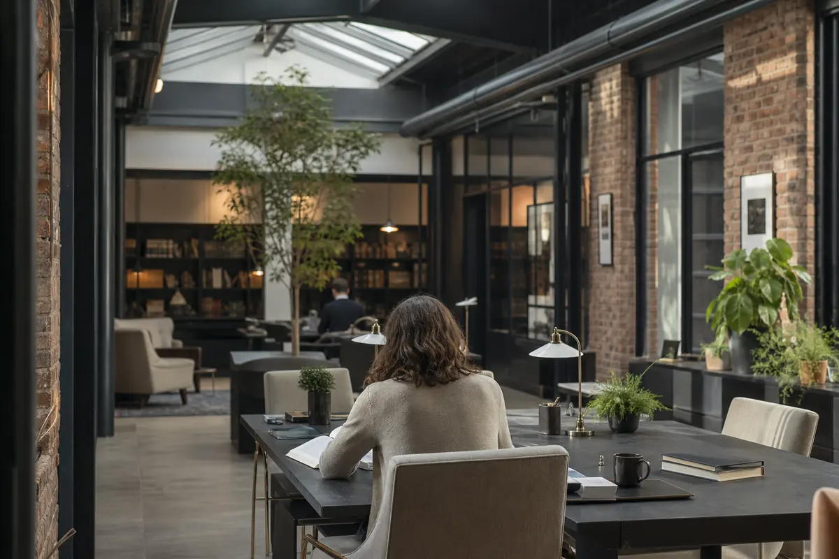 Editorial marketing planning scene for AI SEO in Dalton, Massachusetts