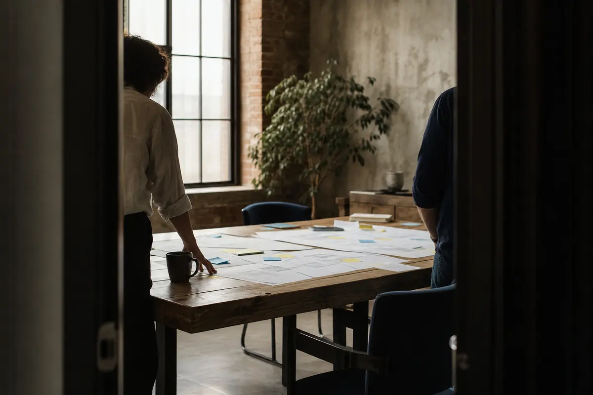 Editorial marketing planning scene for Lee, Massachusetts