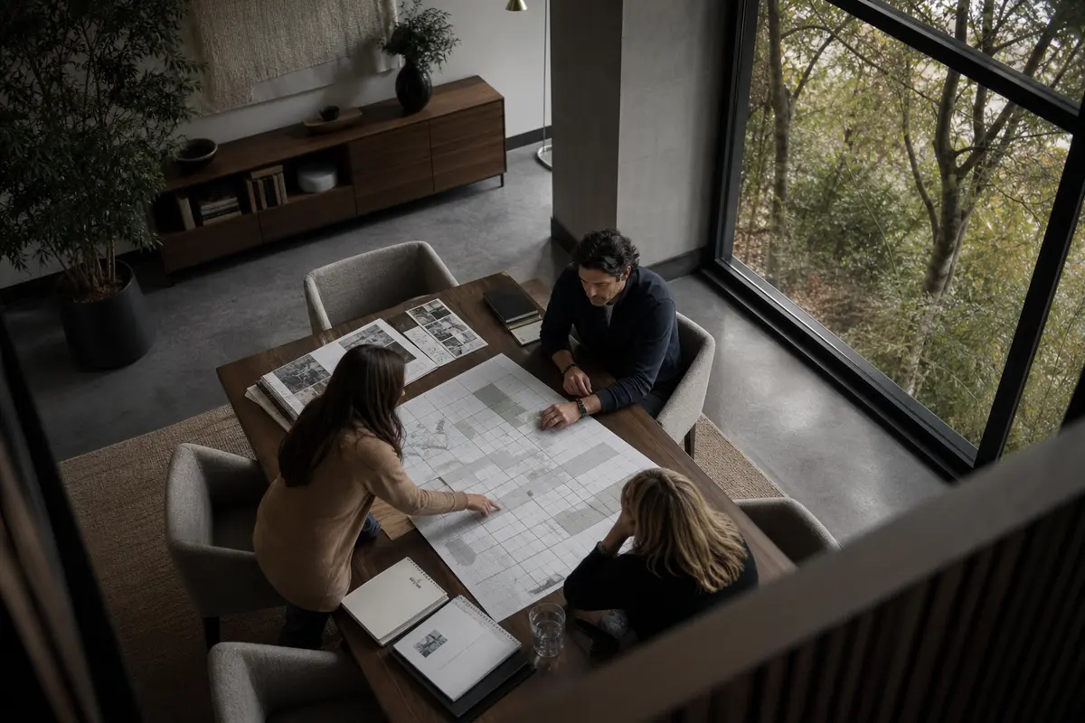 Editorial marketing planning scene for Legal News in Lenox, Massachusetts