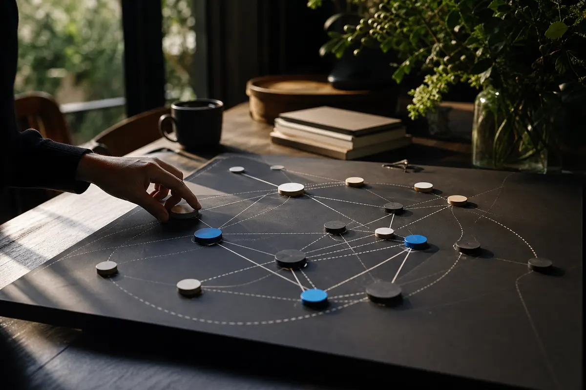 Editorial platform planning scene for Custom Software in Lenox, Massachusetts