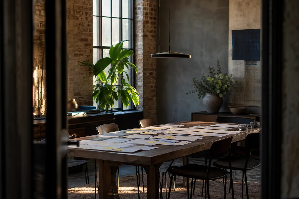 Editorial marketing planning scene for Legal News in Freetown, Massachusetts