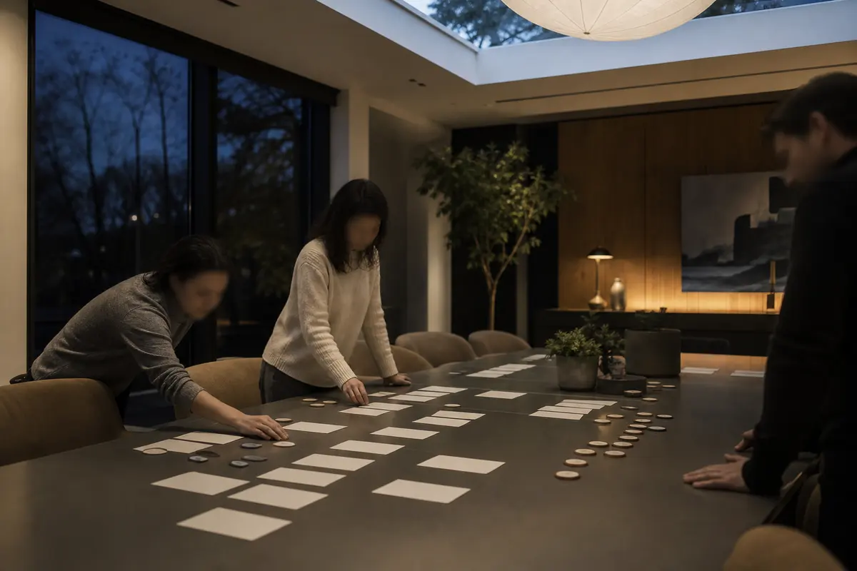 Editorial platform planning scene for Custom Software in Groveland, Massachusetts