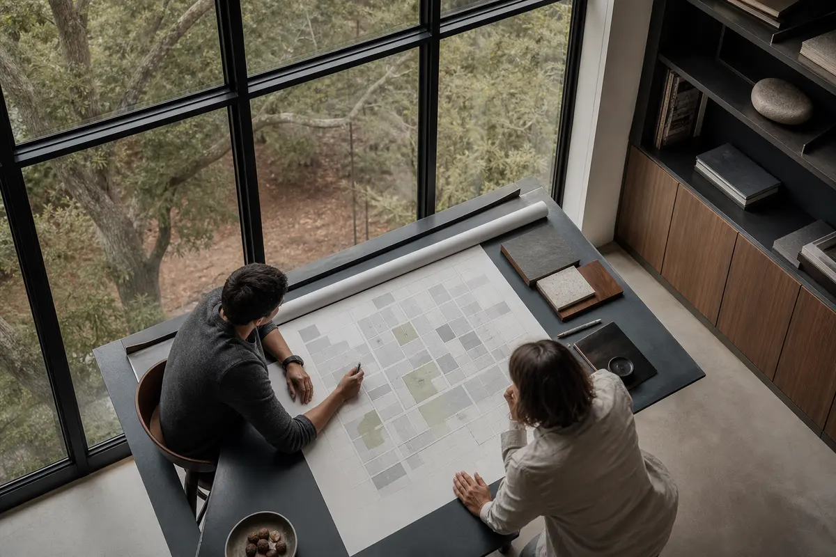 Editorial marketing planning scene for Hamilton, Massachusetts