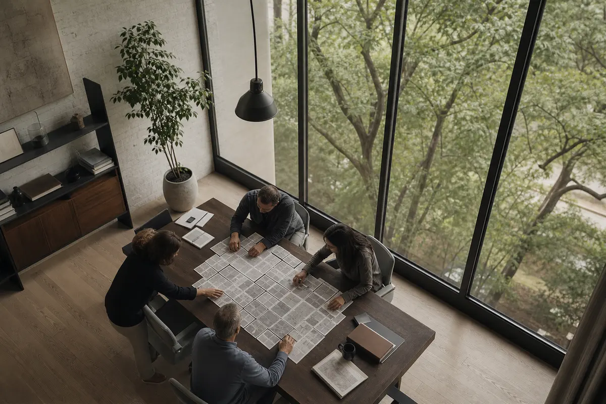 Editorial marketing planning scene for Topsfield, Massachusetts