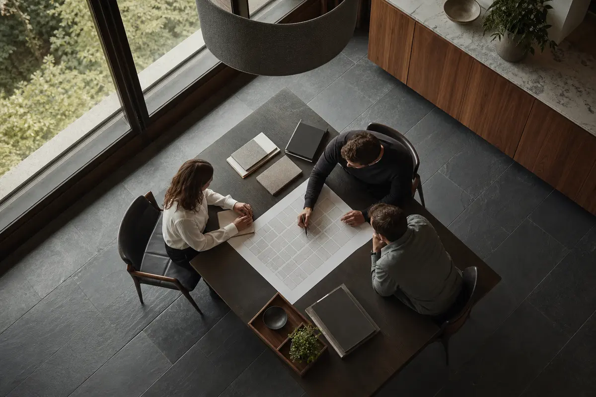 Editorial marketing planning scene for Reputation & Reviews in Southampton, Massachusetts