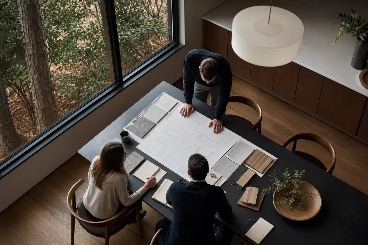 Editorial marketing planning scene for Acton, Massachusetts