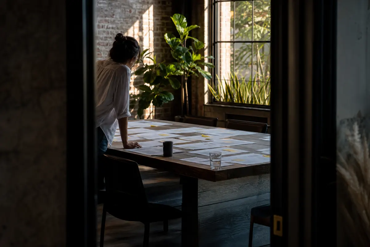 Editorial marketing planning scene for Natick, Massachusetts