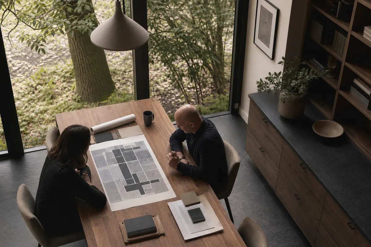 Editorial marketing planning scene for Legal News in Stow, Massachusetts