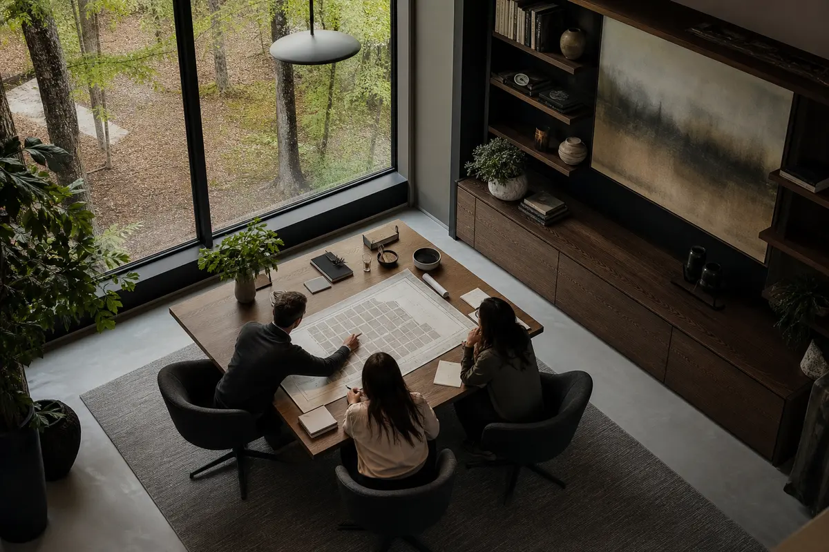 Editorial marketing planning scene for Westford, Massachusetts