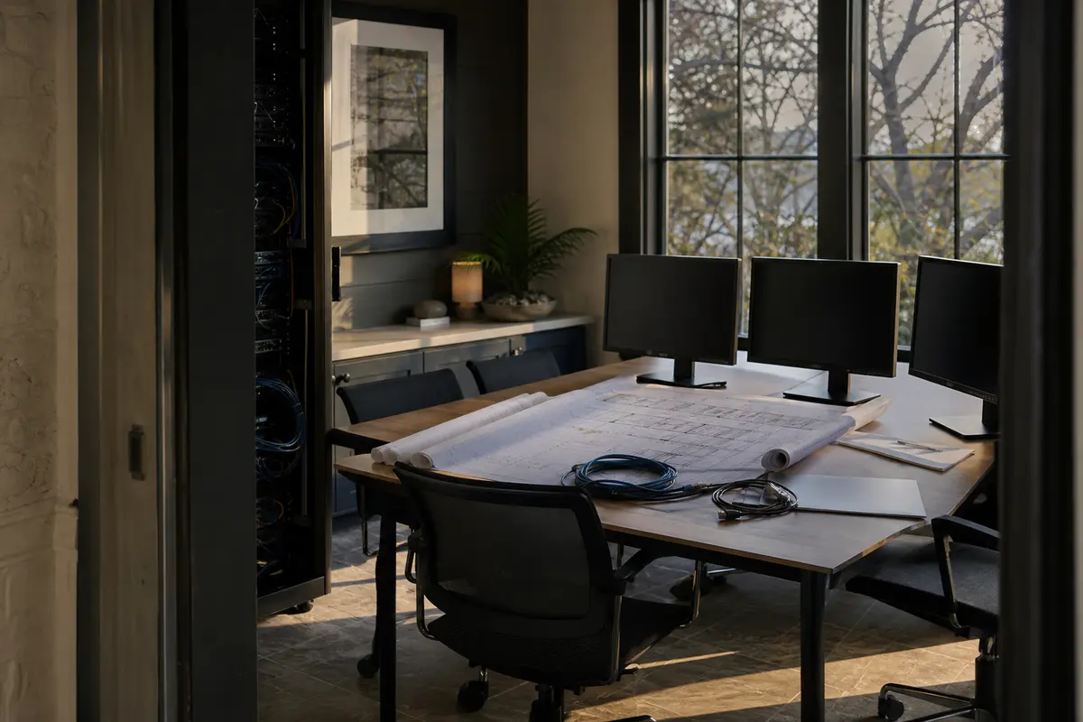 Editorial platform planning scene for Dedicated Hosting in Nantucket, Massachusetts