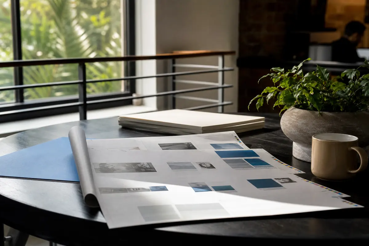Editorial marketing planning scene for Sharon, Massachusetts