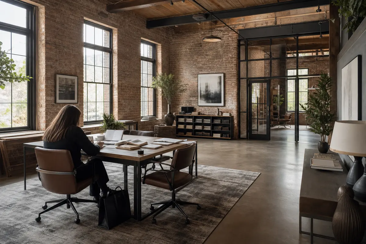 Editorial marketing planning scene for AI SEO in Stoughton, Massachusetts