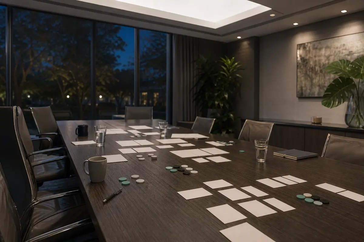 Editorial platform planning scene for Dedicated Hosting in Whitman, Massachusetts