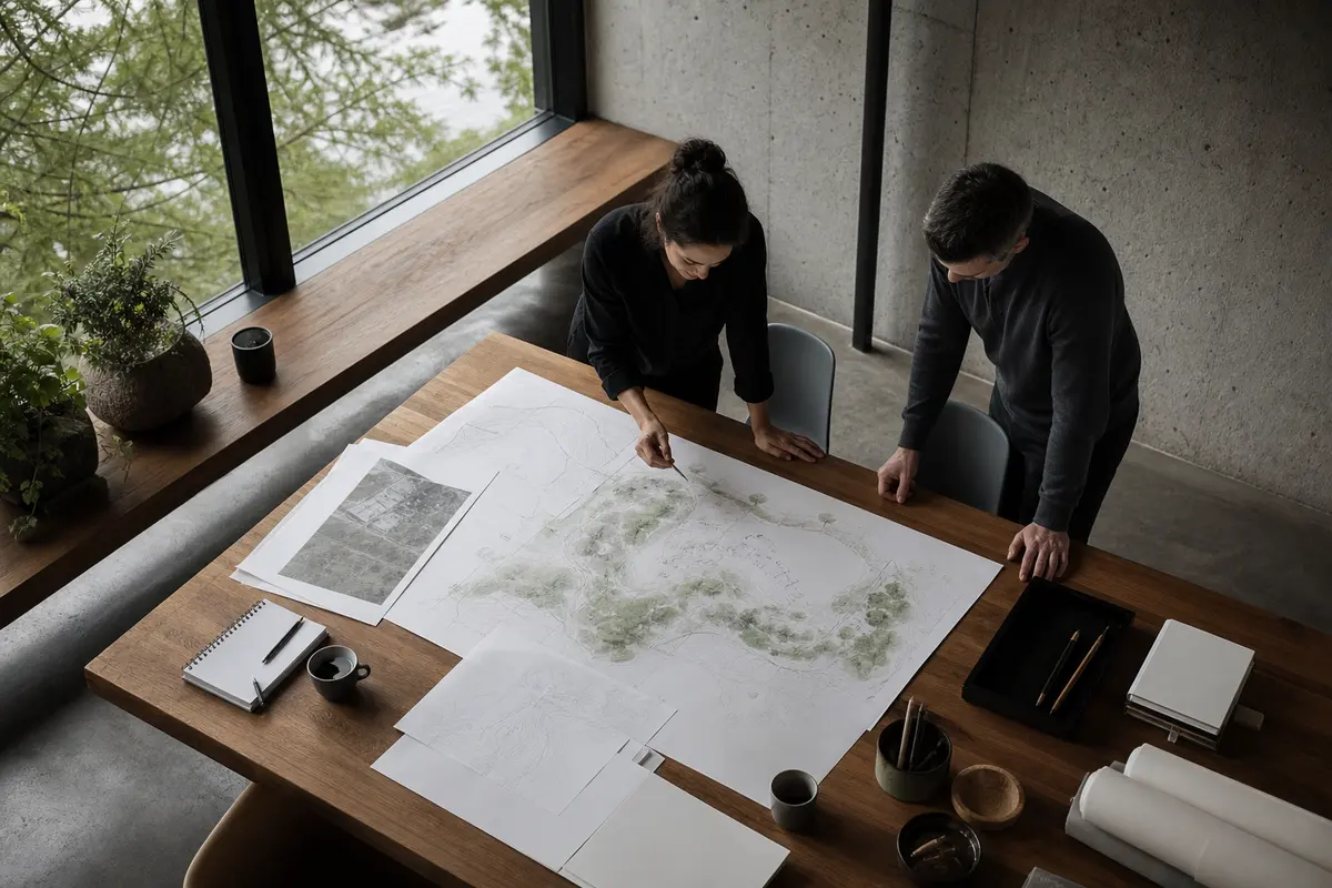 Editorial platform planning scene for ROI Dashboard in Athol, Massachusetts