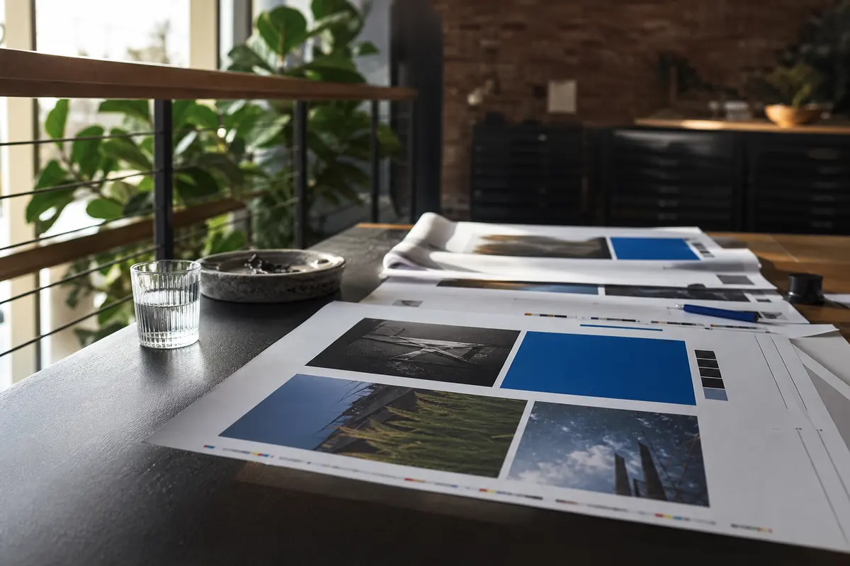 Editorial marketing planning scene for AI SEO in Athol, Massachusetts