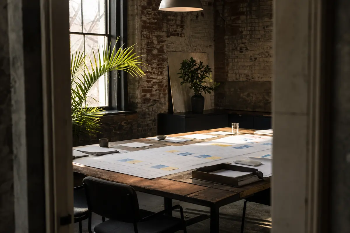 Editorial marketing planning scene for Reputation & Reviews in Barre, Massachusetts