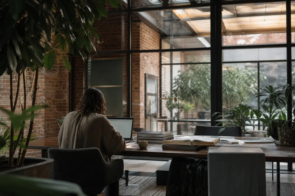 Editorial marketing planning scene for Northbridge, Massachusetts