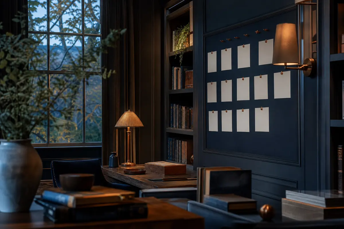 Editorial marketing planning scene for Sturbridge, Massachusetts
