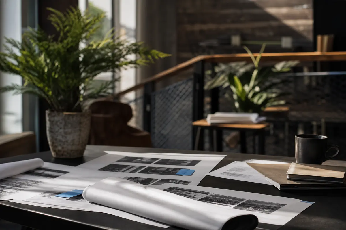 Editorial marketing planning scene for Warren, Massachusetts